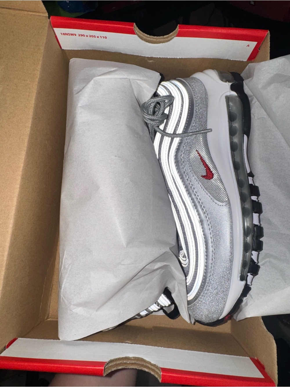 Gradeschool Air Max 97 Silver Bullet